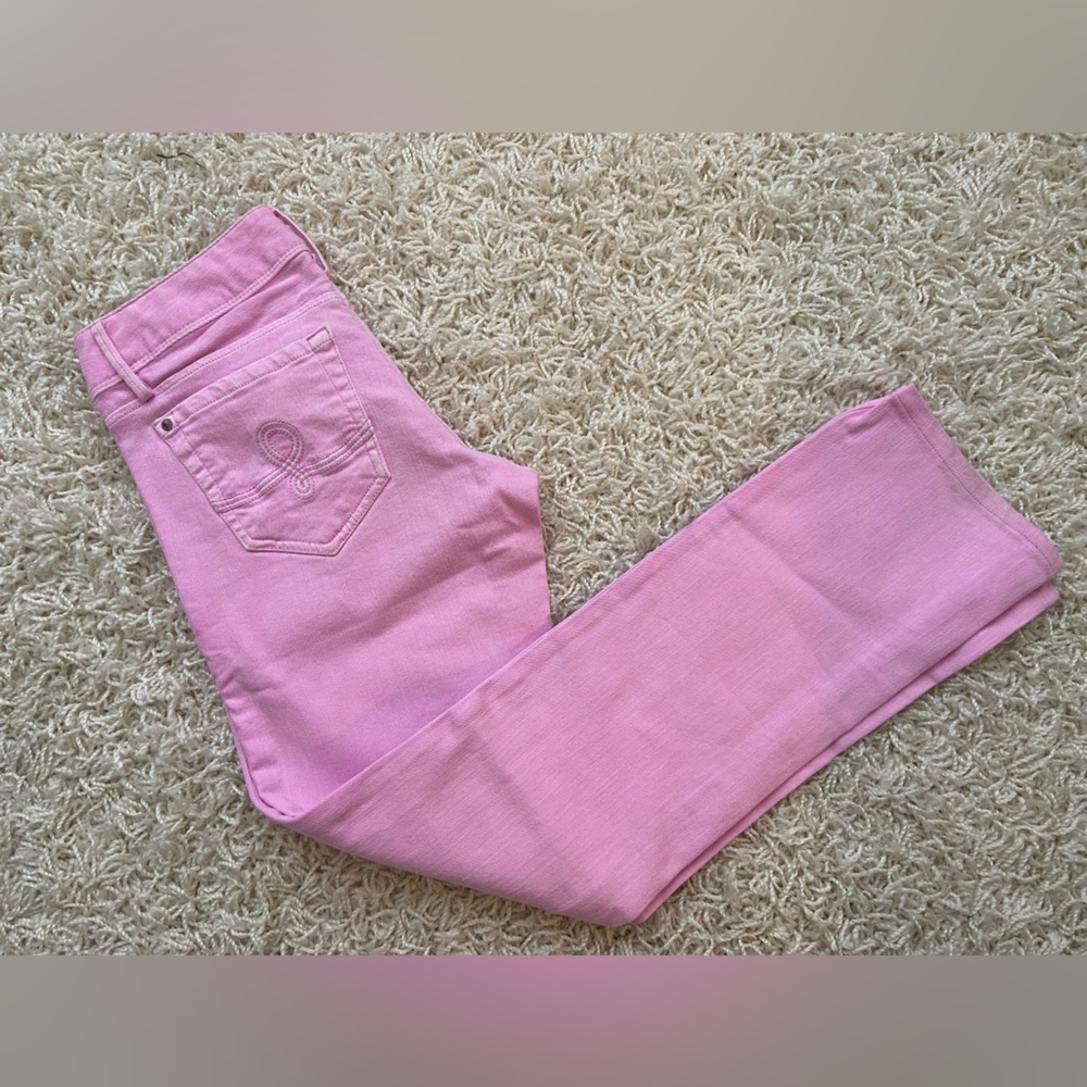 Lilly Pulitzer Light Pink Worth Straight Jean